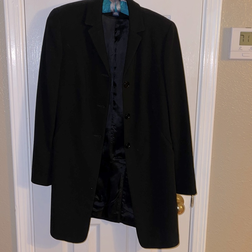 Ann Taylor Black Long Blazer